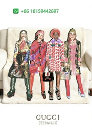 Gucci Throw Blankets